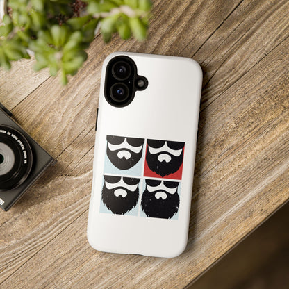 Let it Beard Hard Phone Case
