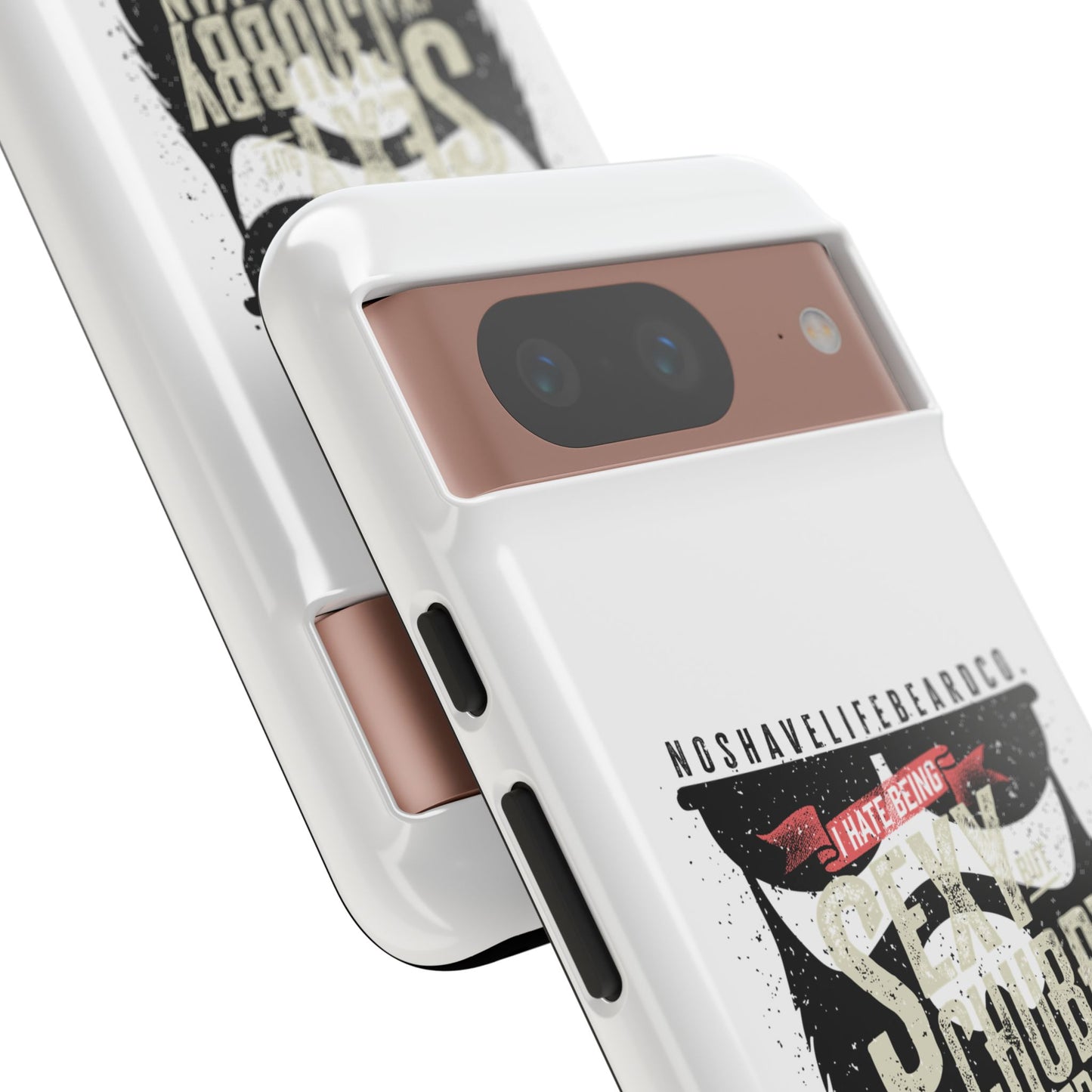 Chubby Bearded & Sexy Man Hard Phone Case