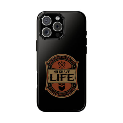 Live Bearded Hard Phone Case