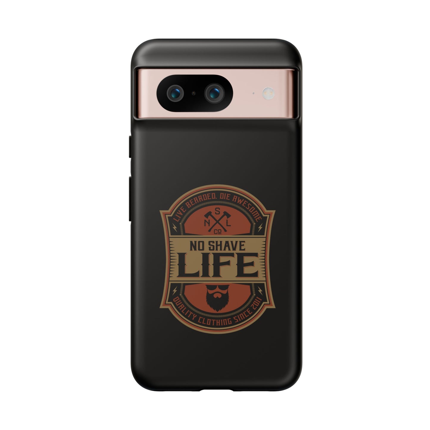 Live Bearded Hard Phone Case