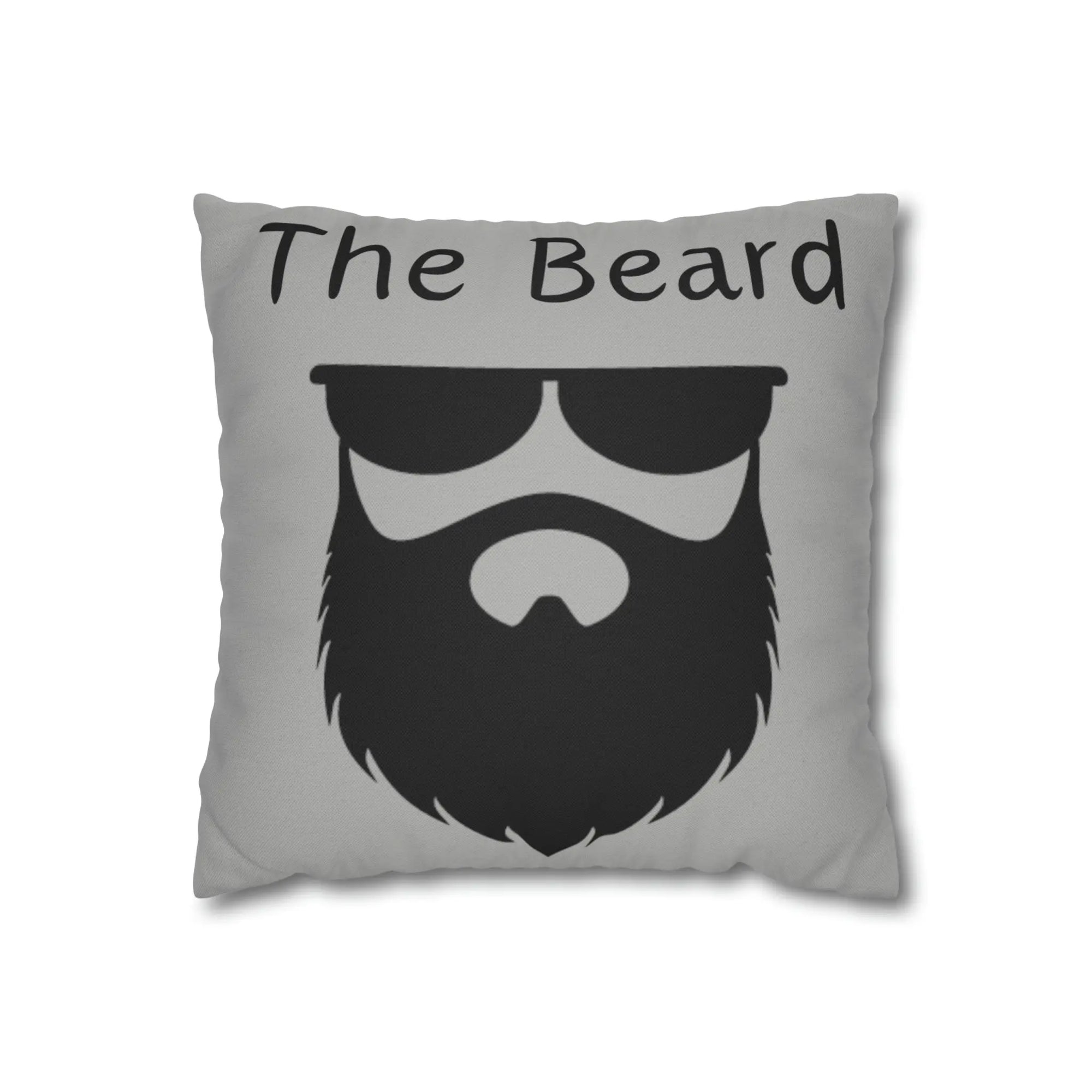 The Beard Square Pillow Case Printify