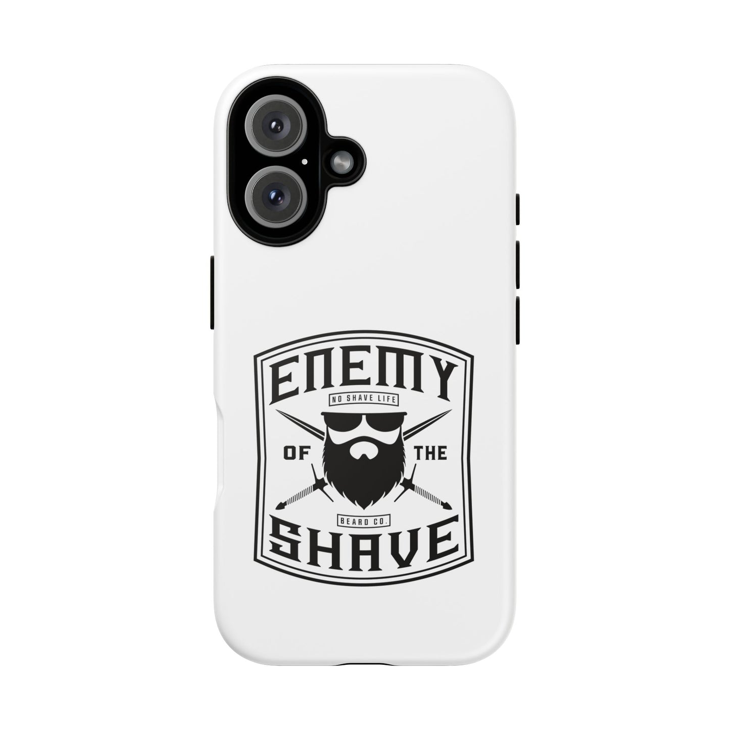 Enemy of the Shave Hard Phone Case