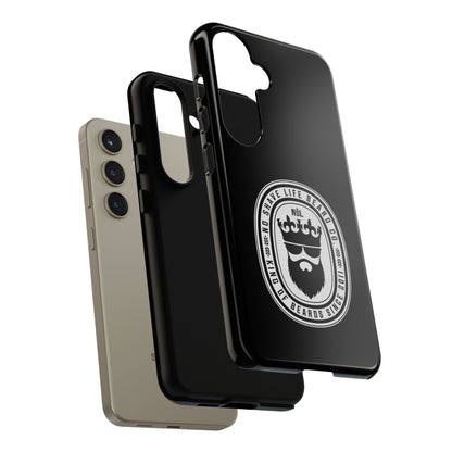 King of Beards Hard Phone Case