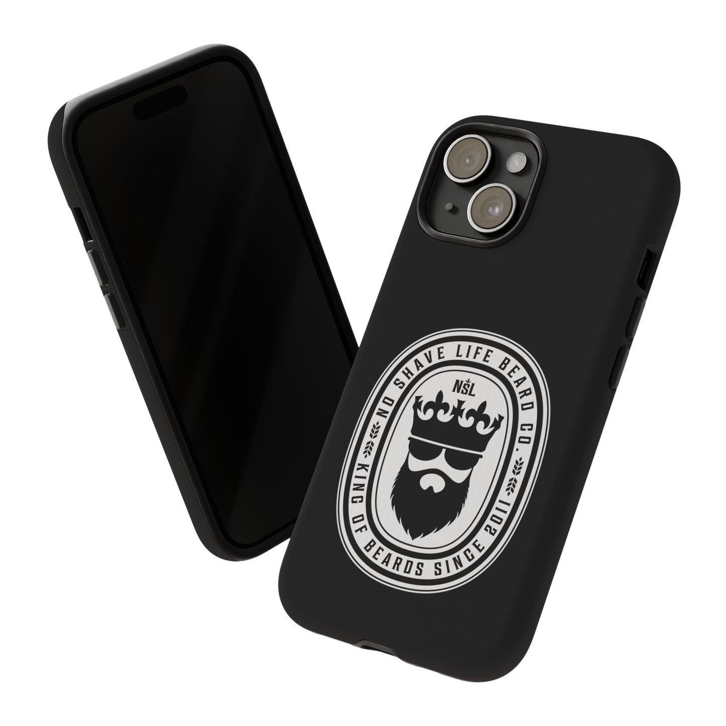 King of Beards Hard Phone Case