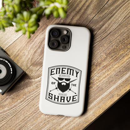 Enemy of the Shave Hard Phone Case