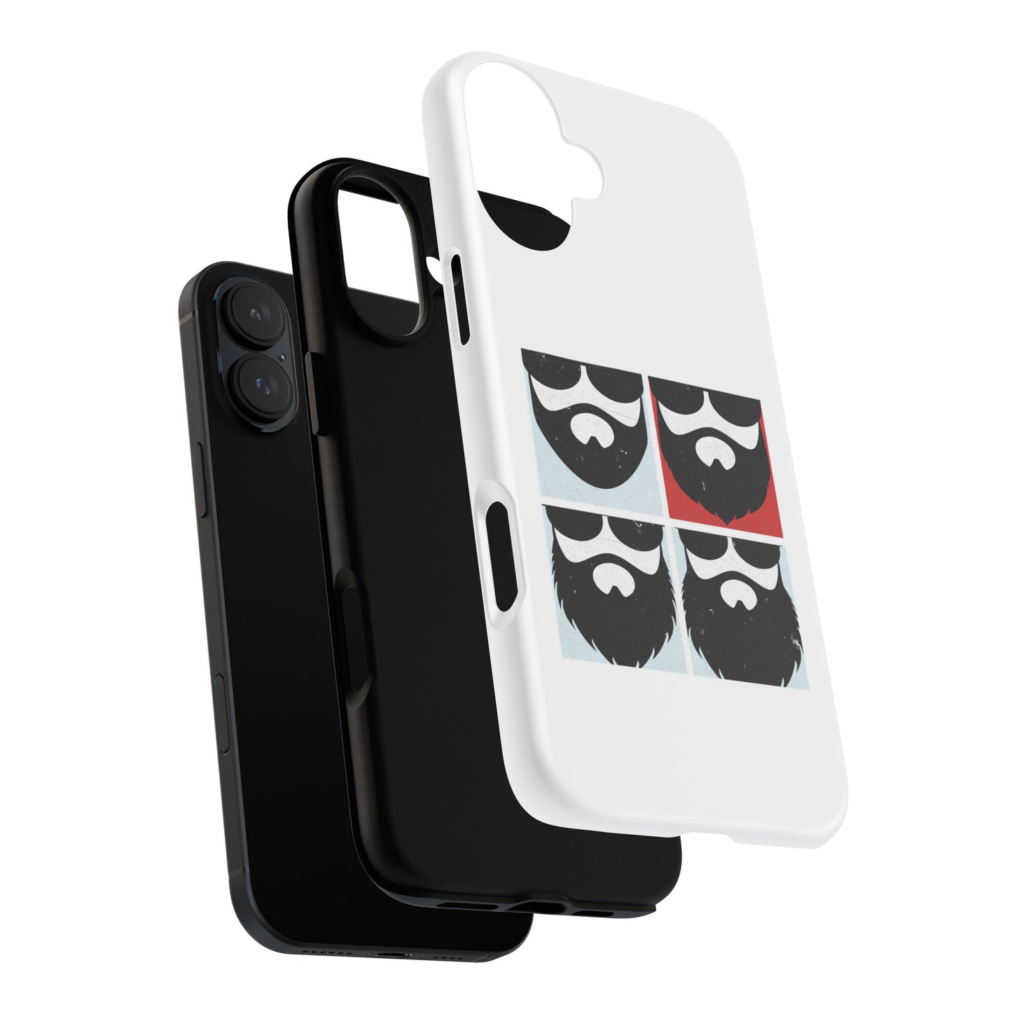 Let it Beard Hard Phone Case