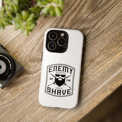Enemy of the Shave Hard Phone Case