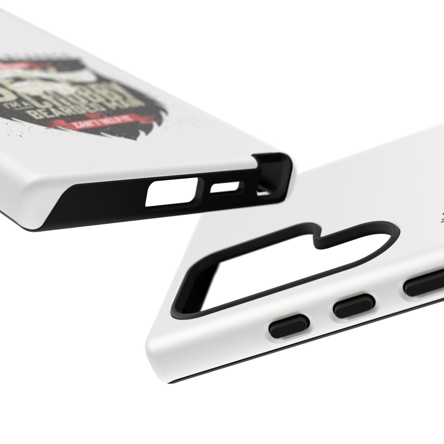 Chubby Bearded & Sexy Man Hard Phone Case