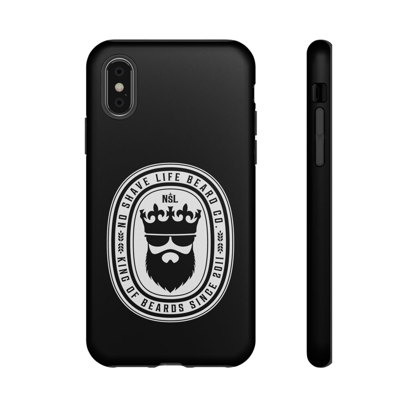 King of Beards Hard Phone Case