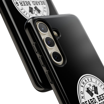 Beard, Beer & Bad Decisions Hard Phone Case