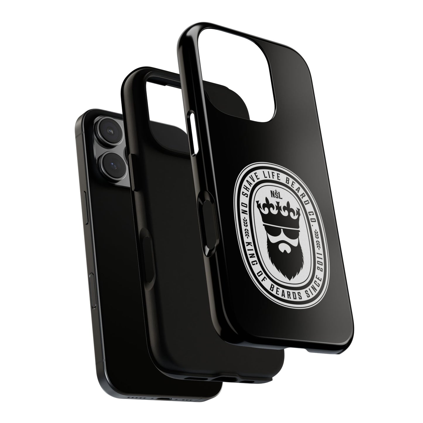 King of Beards Hard Phone Case