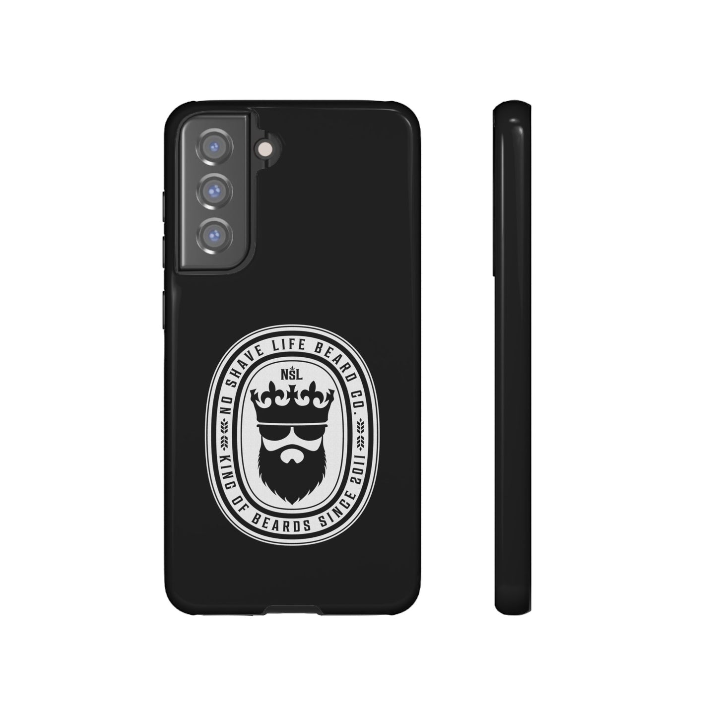 King of Beards Hard Phone Case