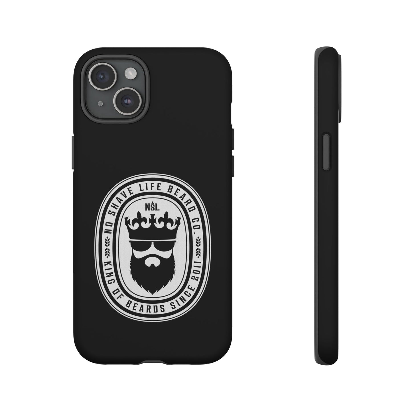 King of Beards Hard Phone Case