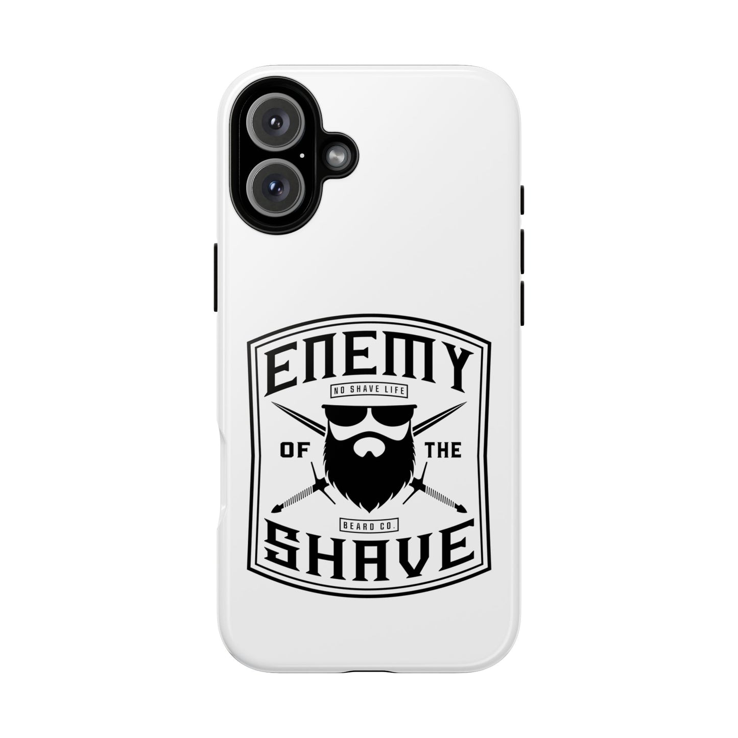 Enemy of the Shave Hard Phone Case