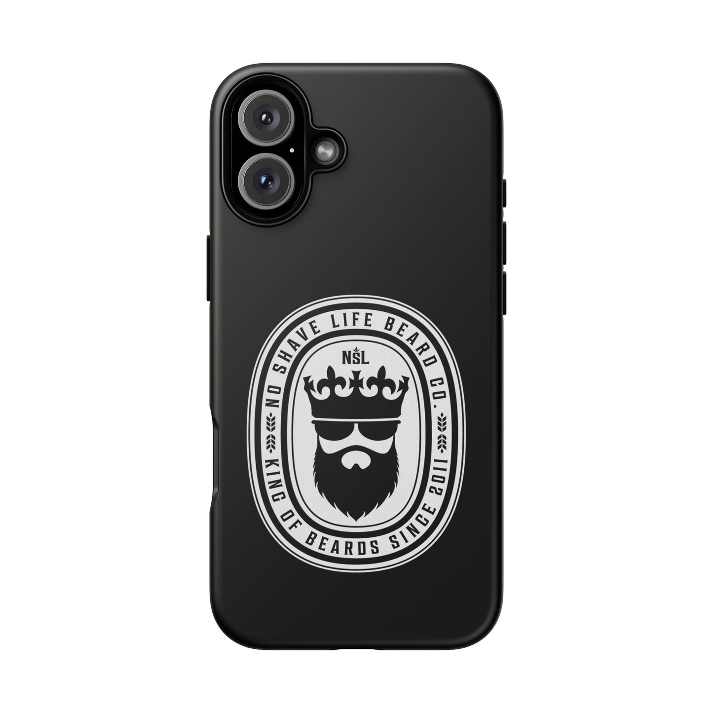 King of Beards Hard Phone Case