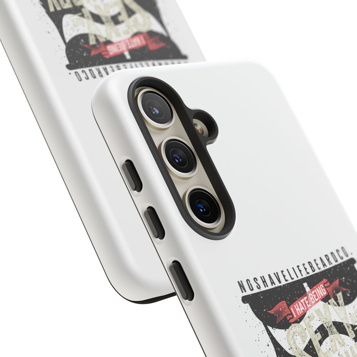 Chubby Bearded & Sexy Man Hard Phone Case