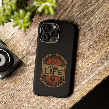 Live Bearded Hard Phone Case