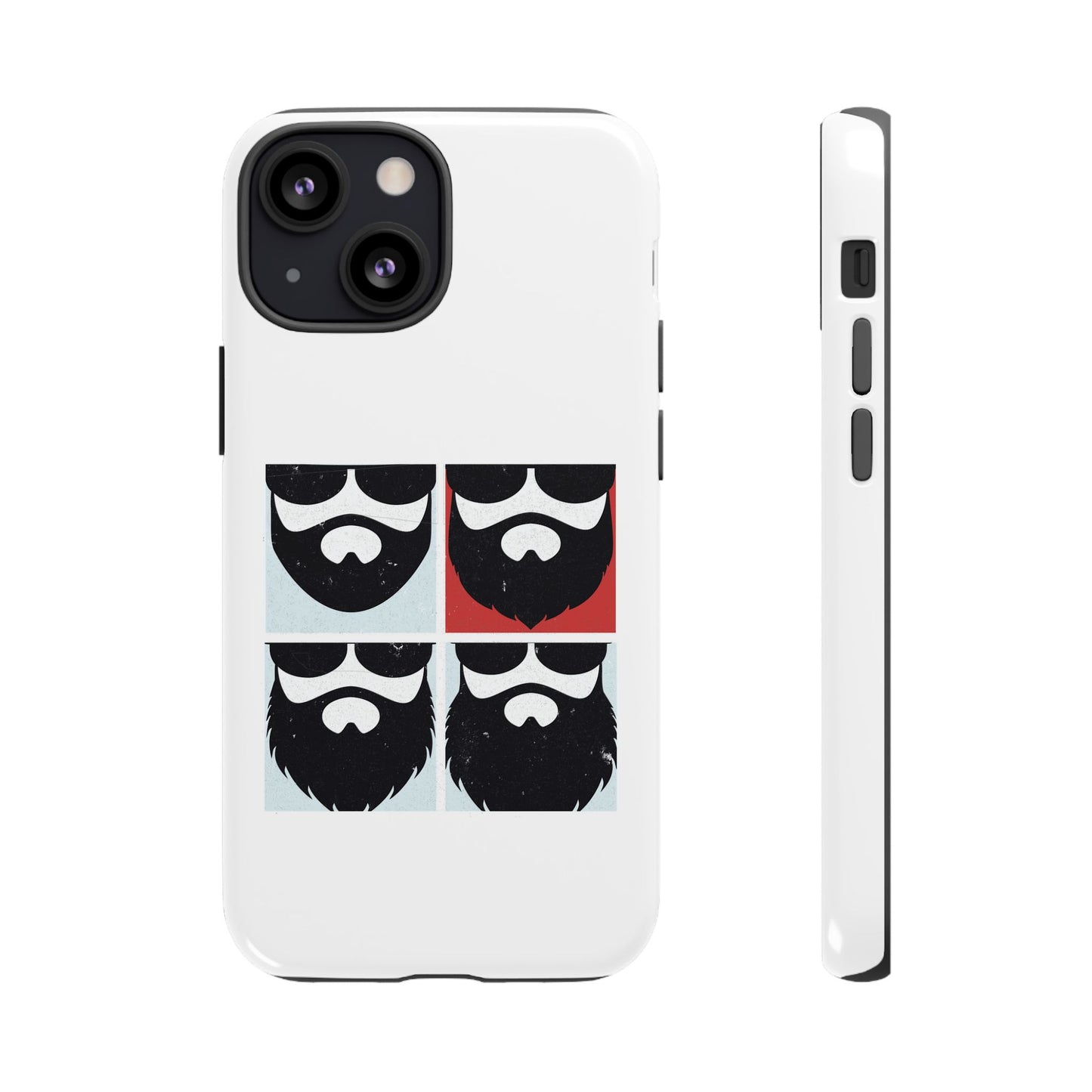 Let it Beard Hard Phone Case