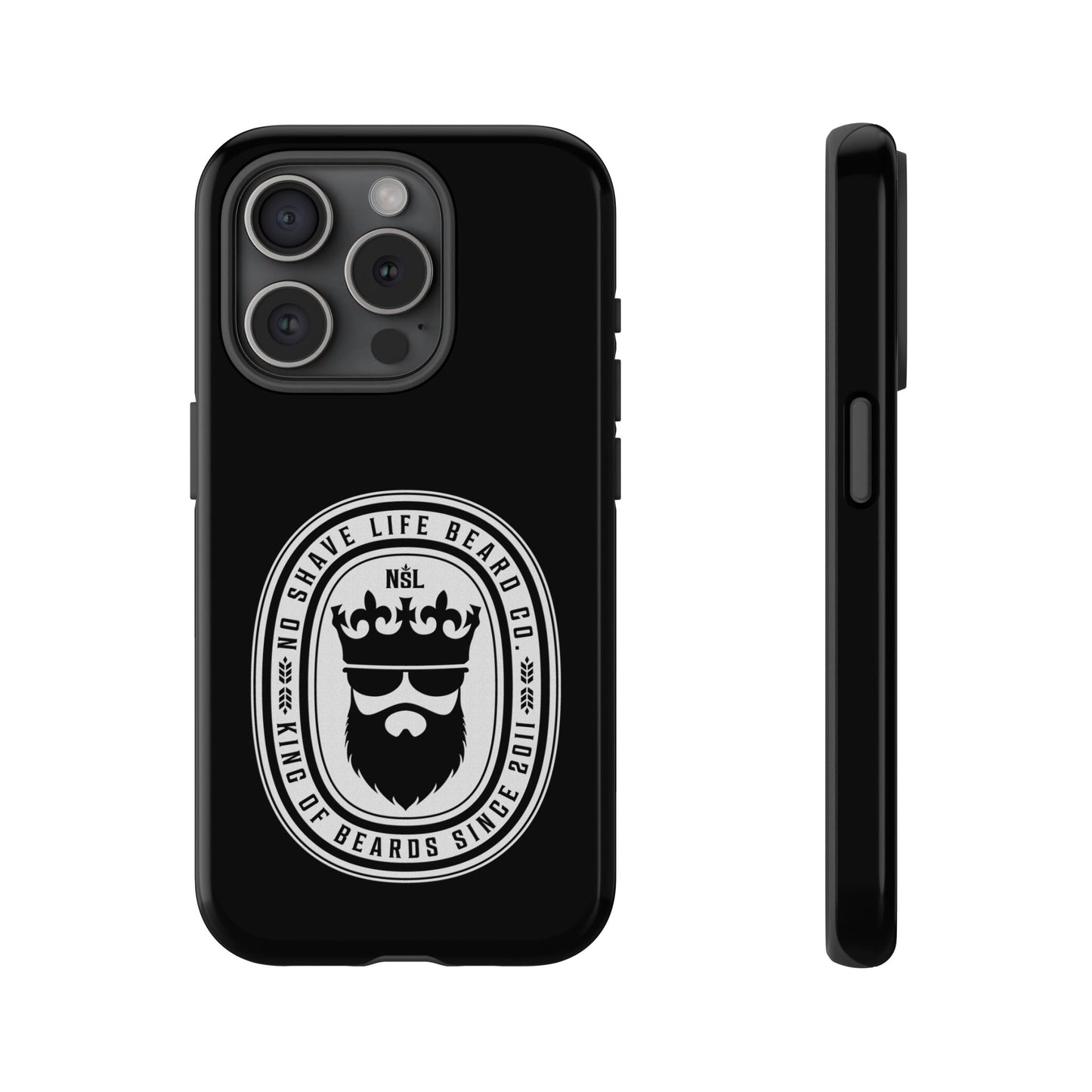 King of Beards Hard Phone Case