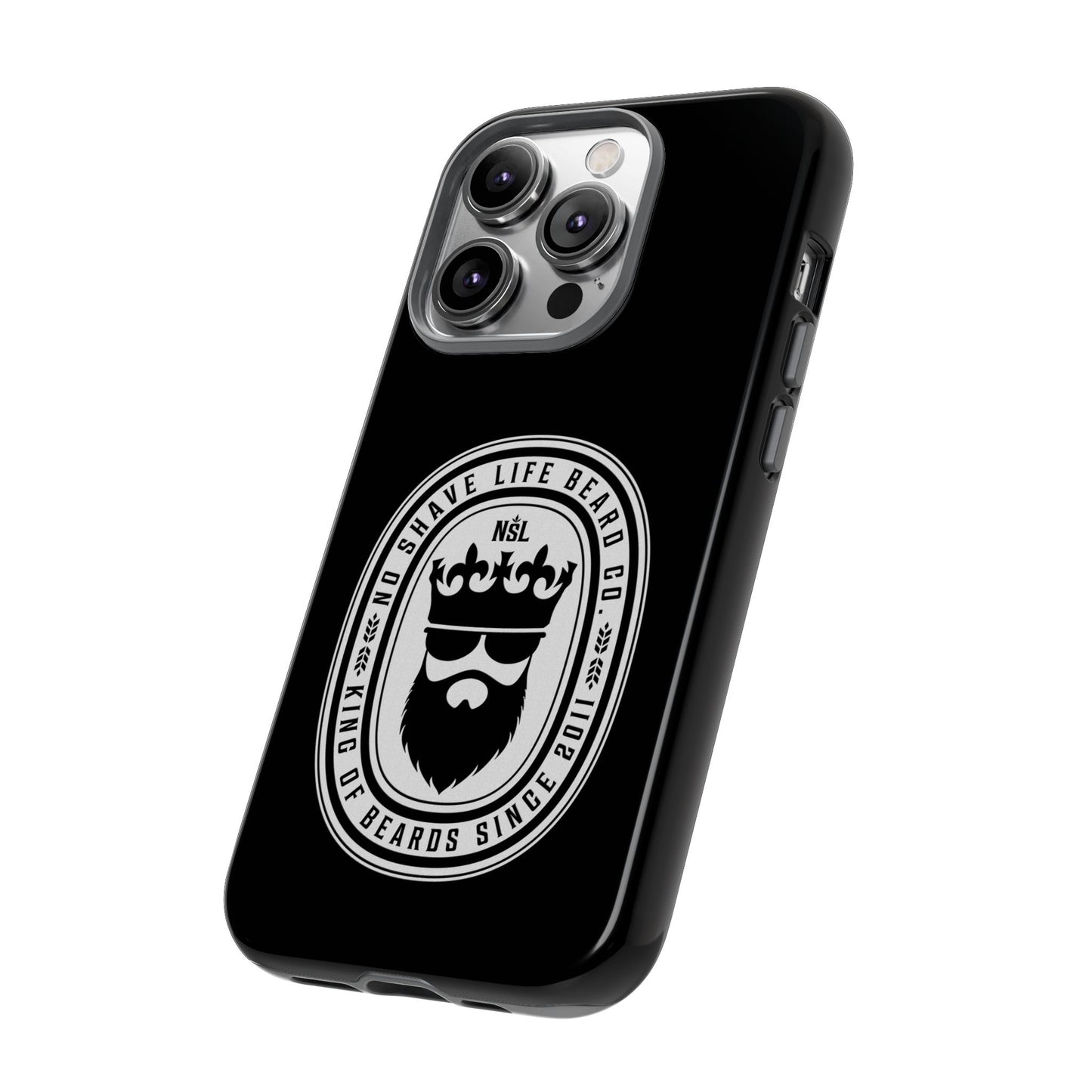 King of Beards Hard Phone Case