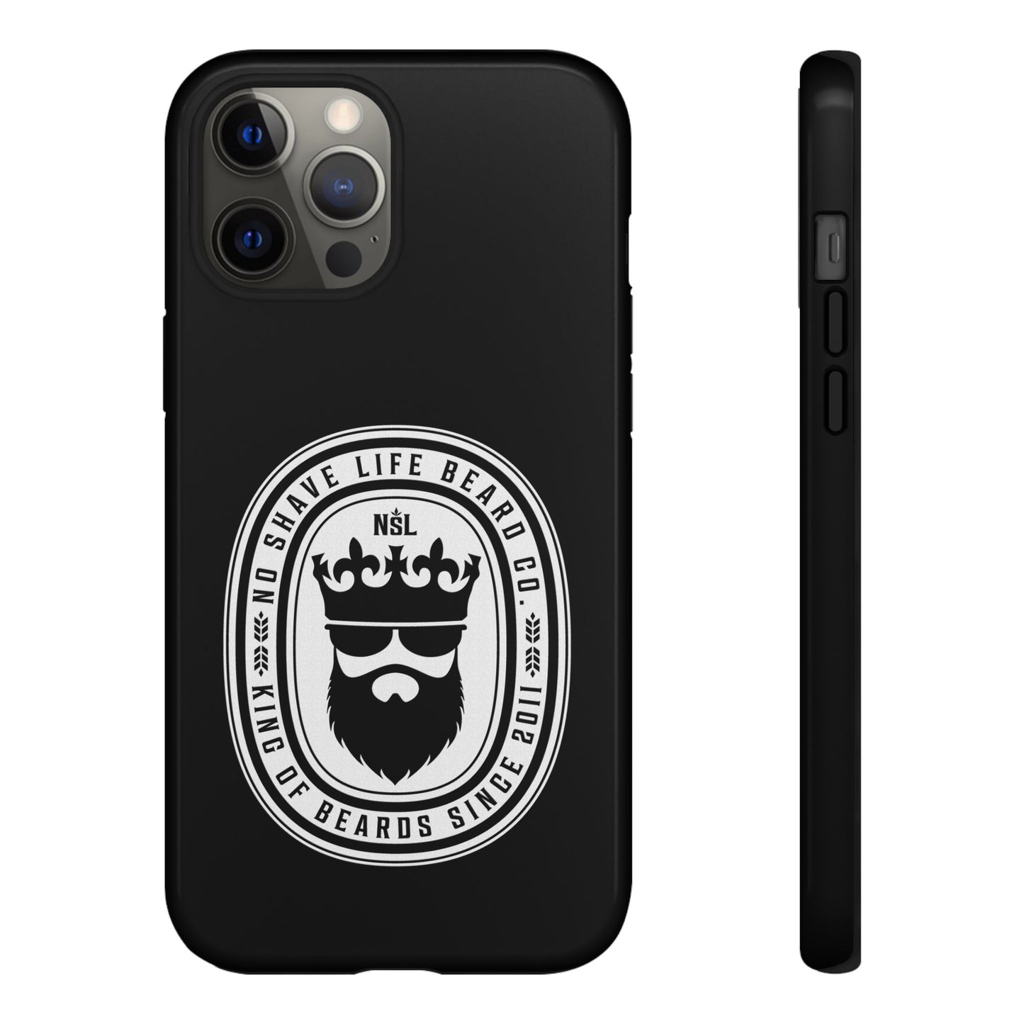 King of Beards Hard Phone Case