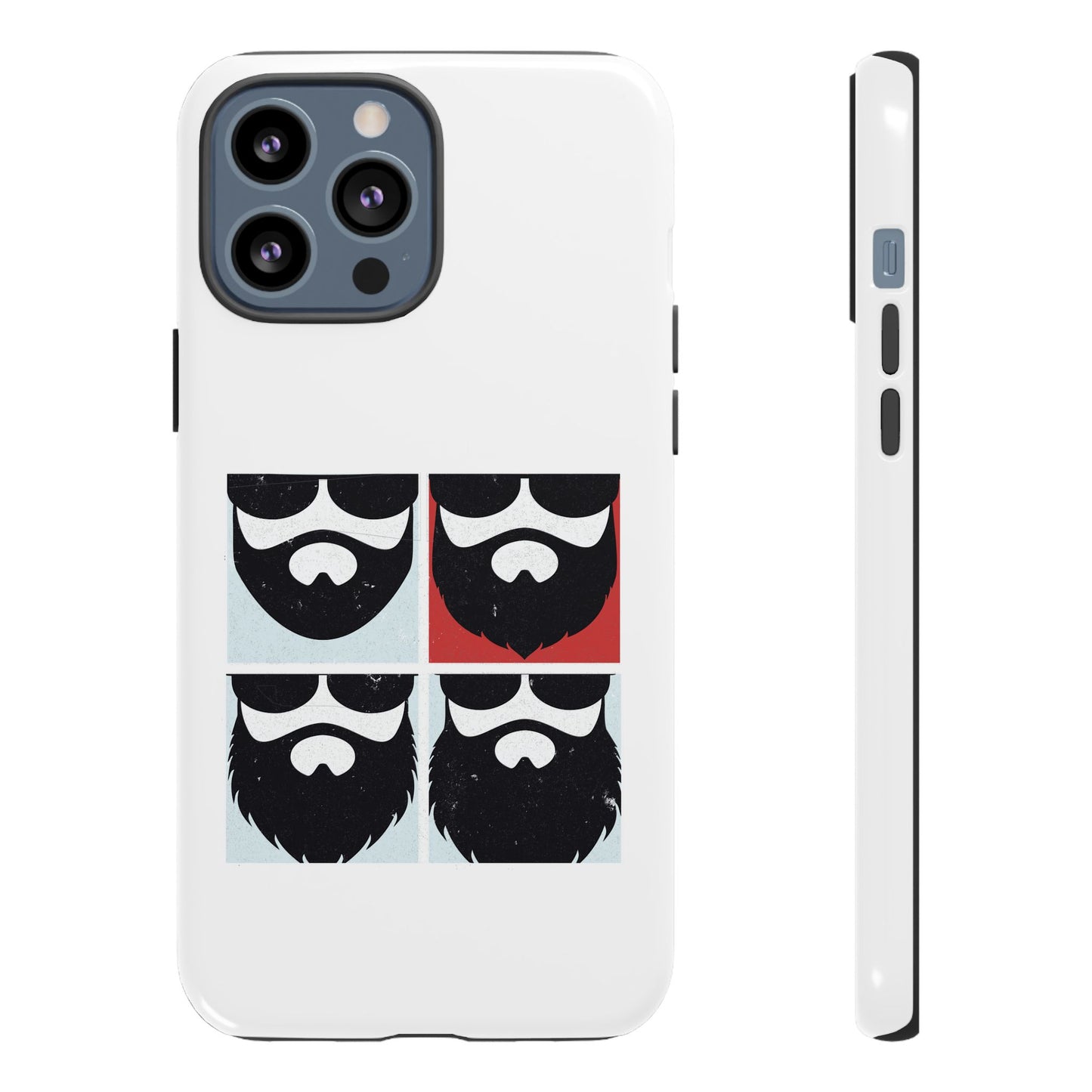 Let it Beard Hard Phone Case