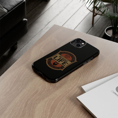 Live Bearded Hard Phone Case