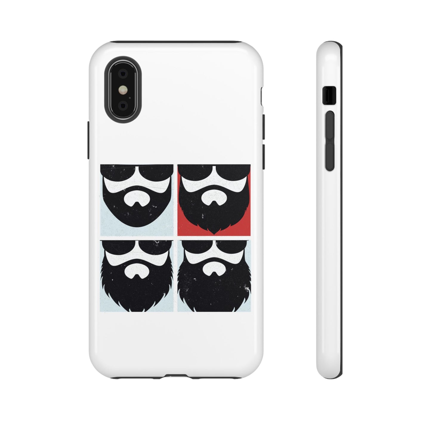 Let it Beard Hard Phone Case