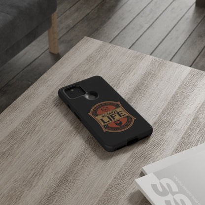 Live Bearded Hard Phone Case