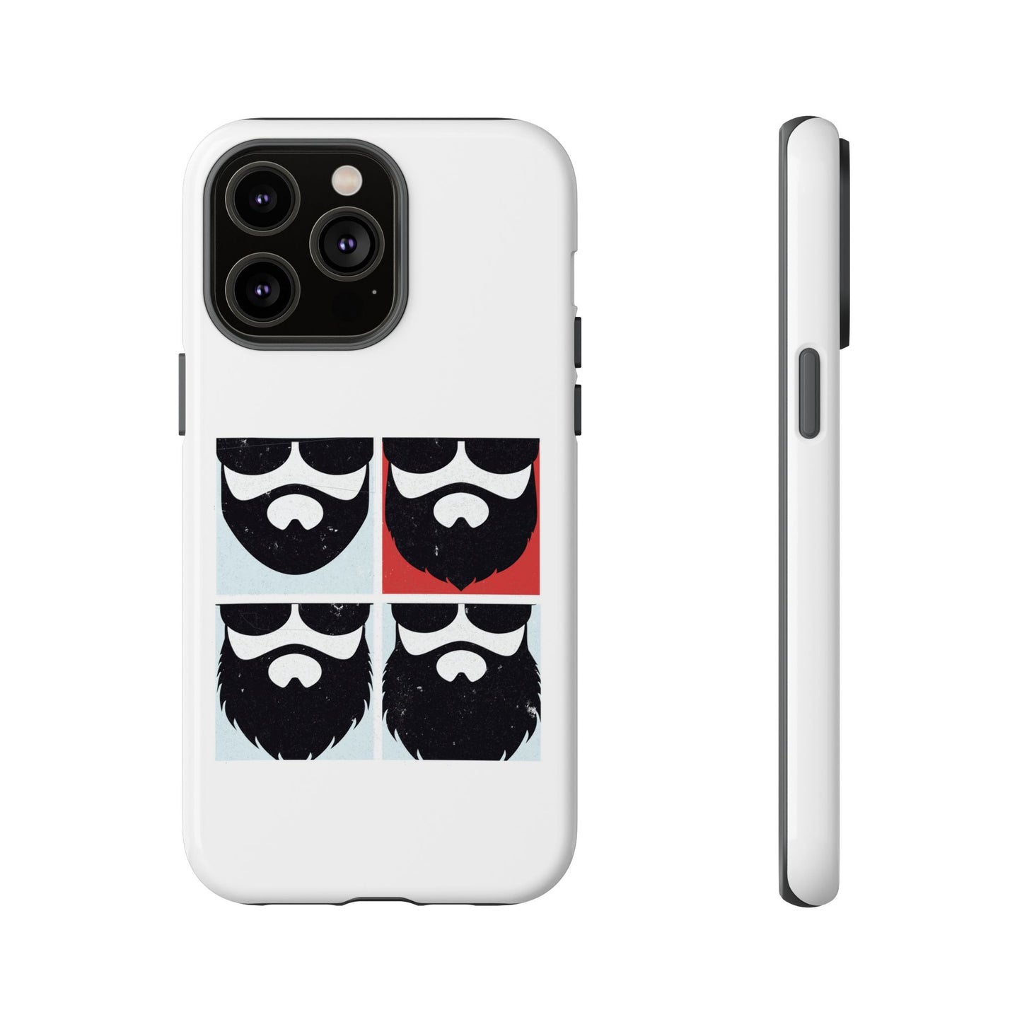Let it Beard Hard Phone Case