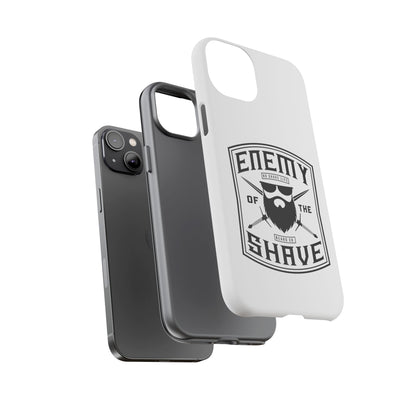 Enemy of the Shave Hard Phone Case