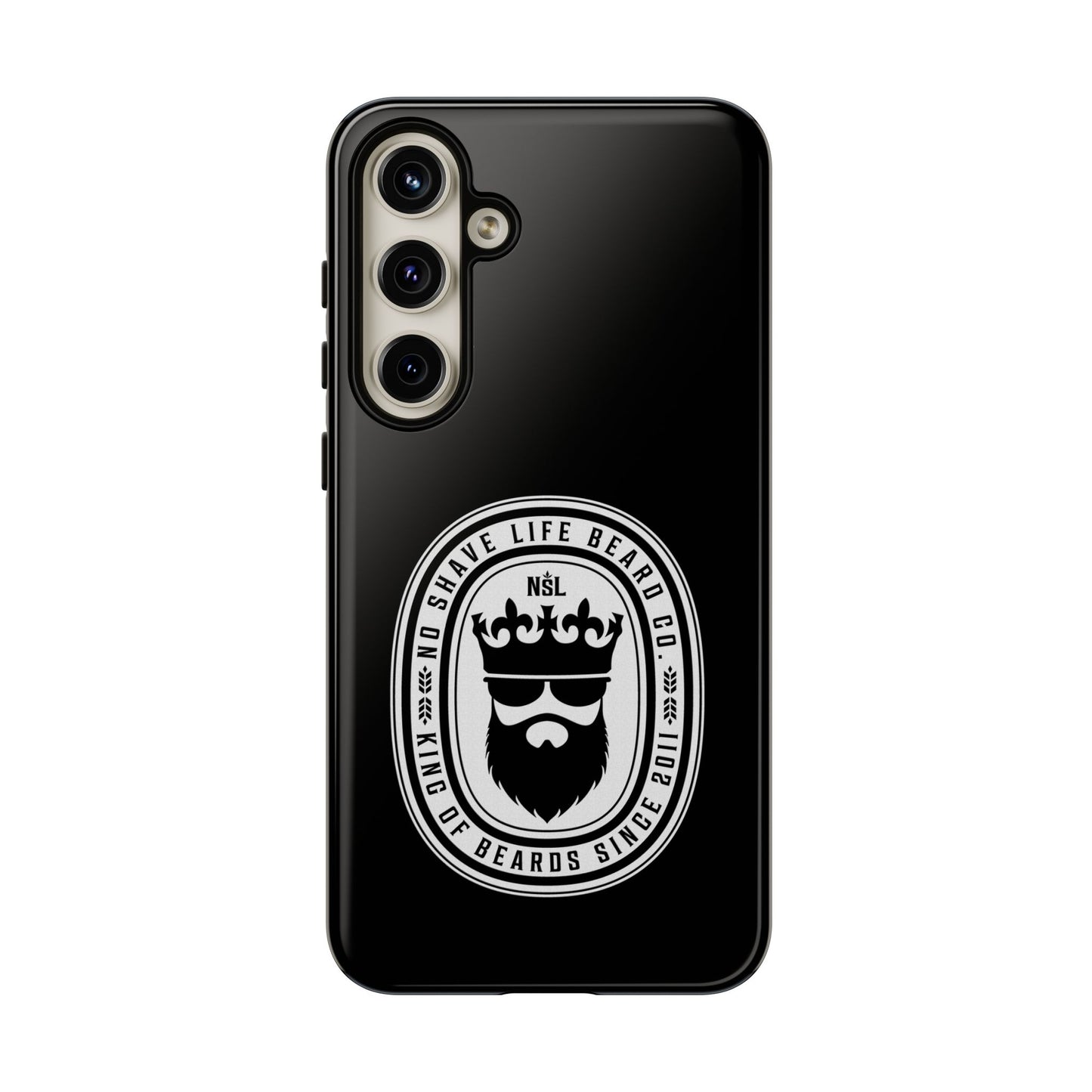 King of Beards Hard Phone Case