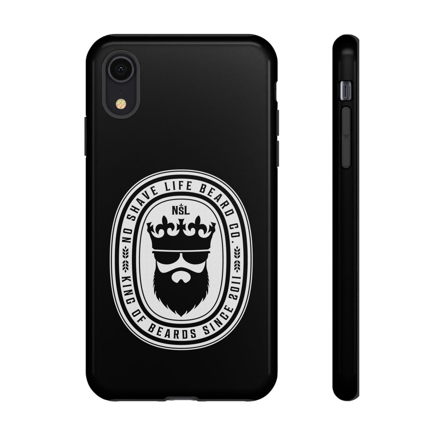 King of Beards Hard Phone Case
