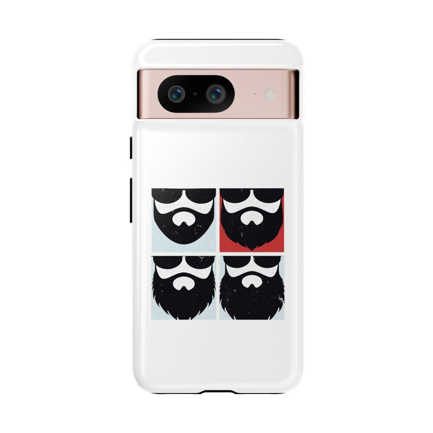 Let it Beard Hard Phone Case