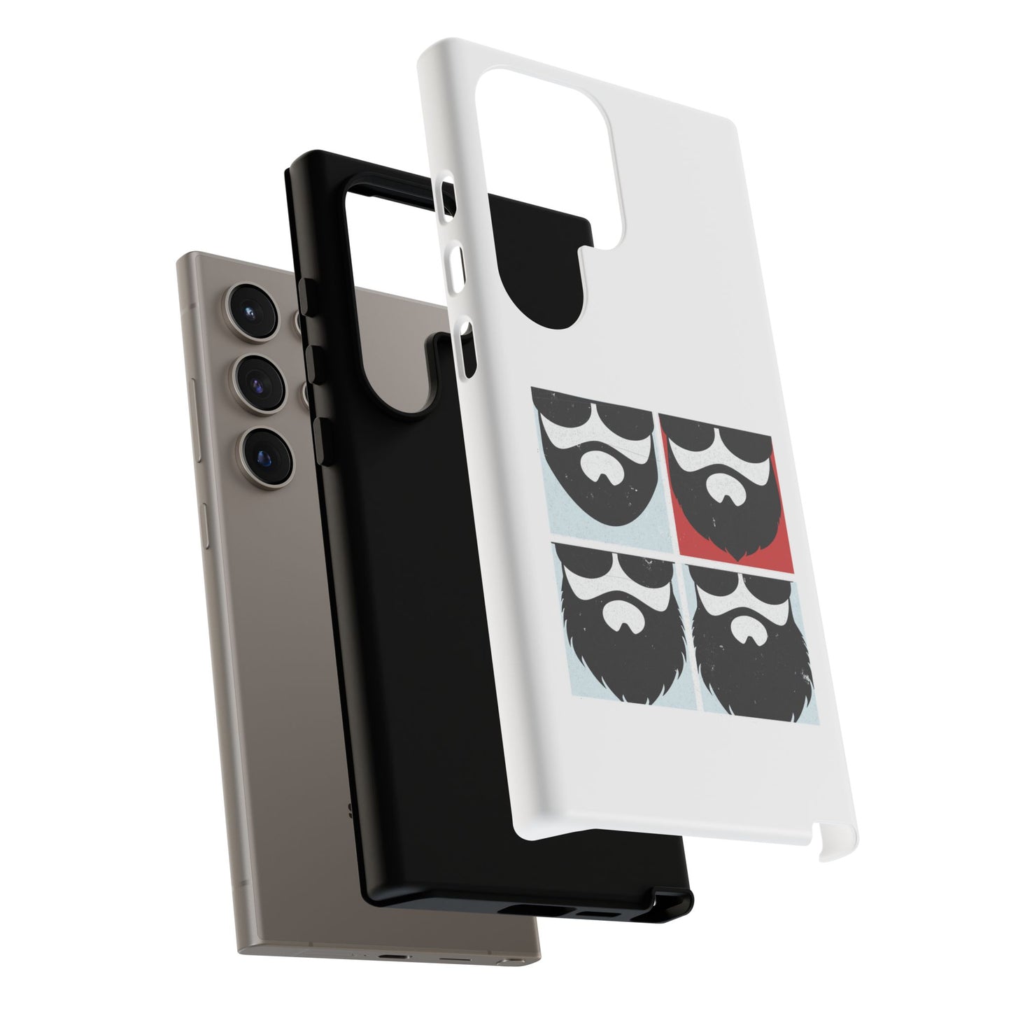 Let it Beard Hard Phone Case