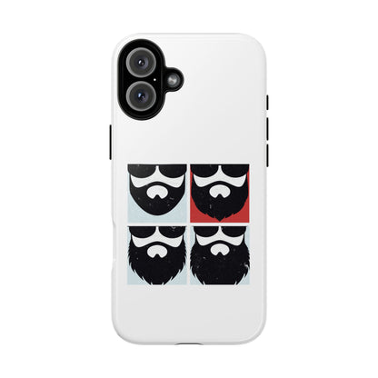Let it Beard Hard Phone Case