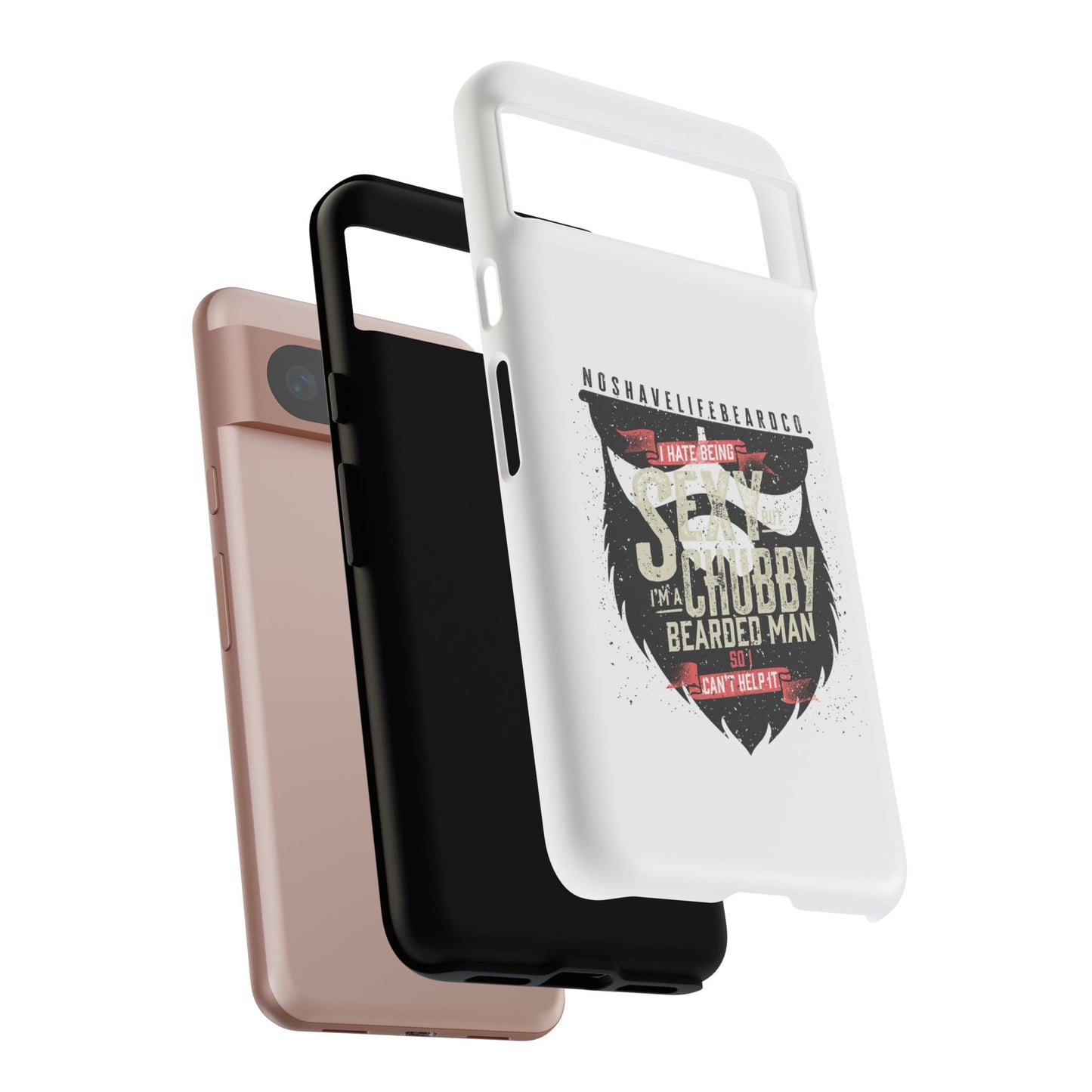 Chubby Bearded & Sexy Man Hard Phone Case