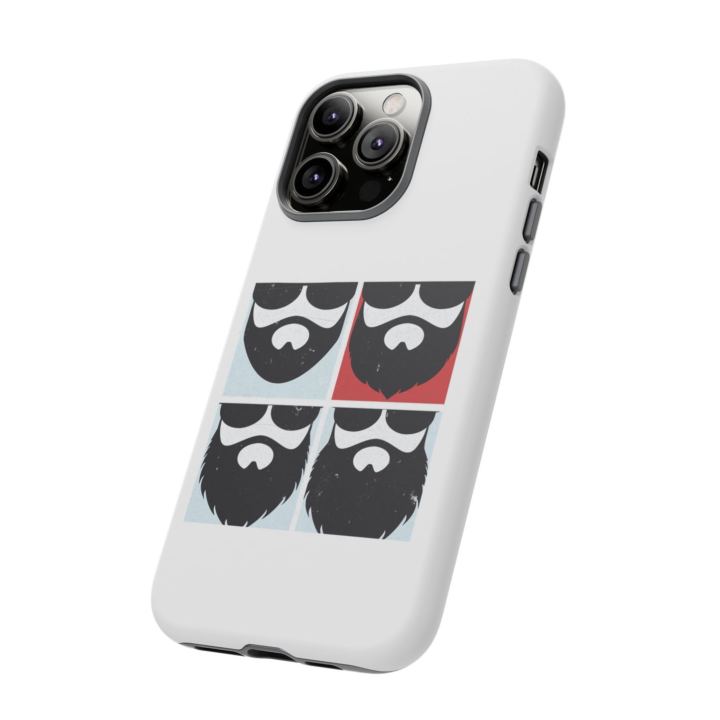 Let it Beard Hard Phone Case
