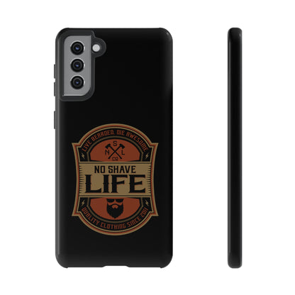 Live Bearded Hard Phone Case