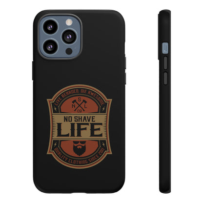 Live Bearded Hard Phone Case