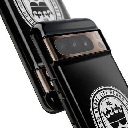 King of Beards Hard Phone Case