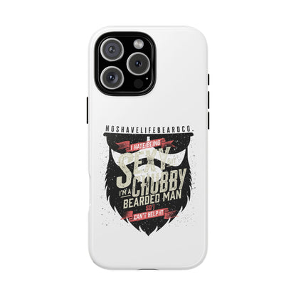 Chubby Bearded & Sexy Man Hard Phone Case