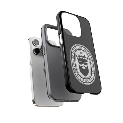 King of Beards Hard Phone Case