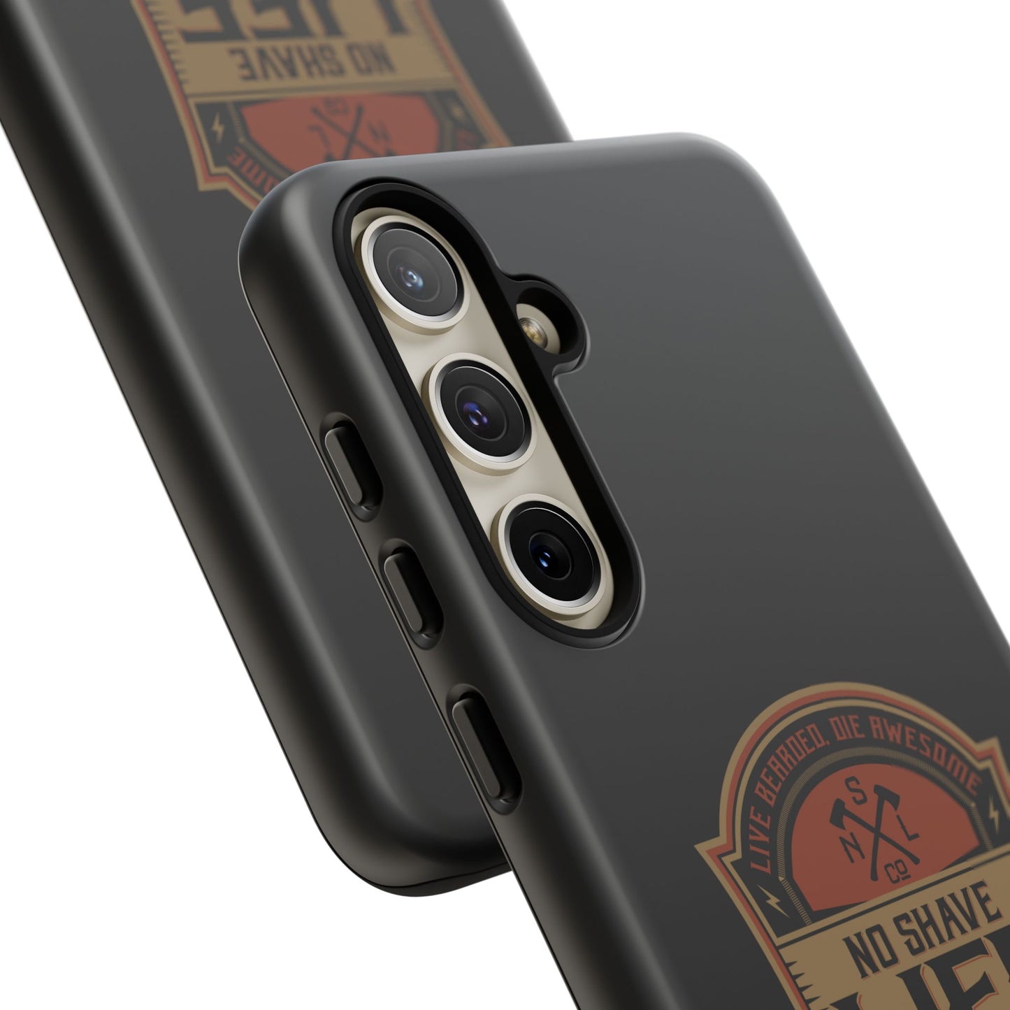 Live Bearded Hard Phone Case