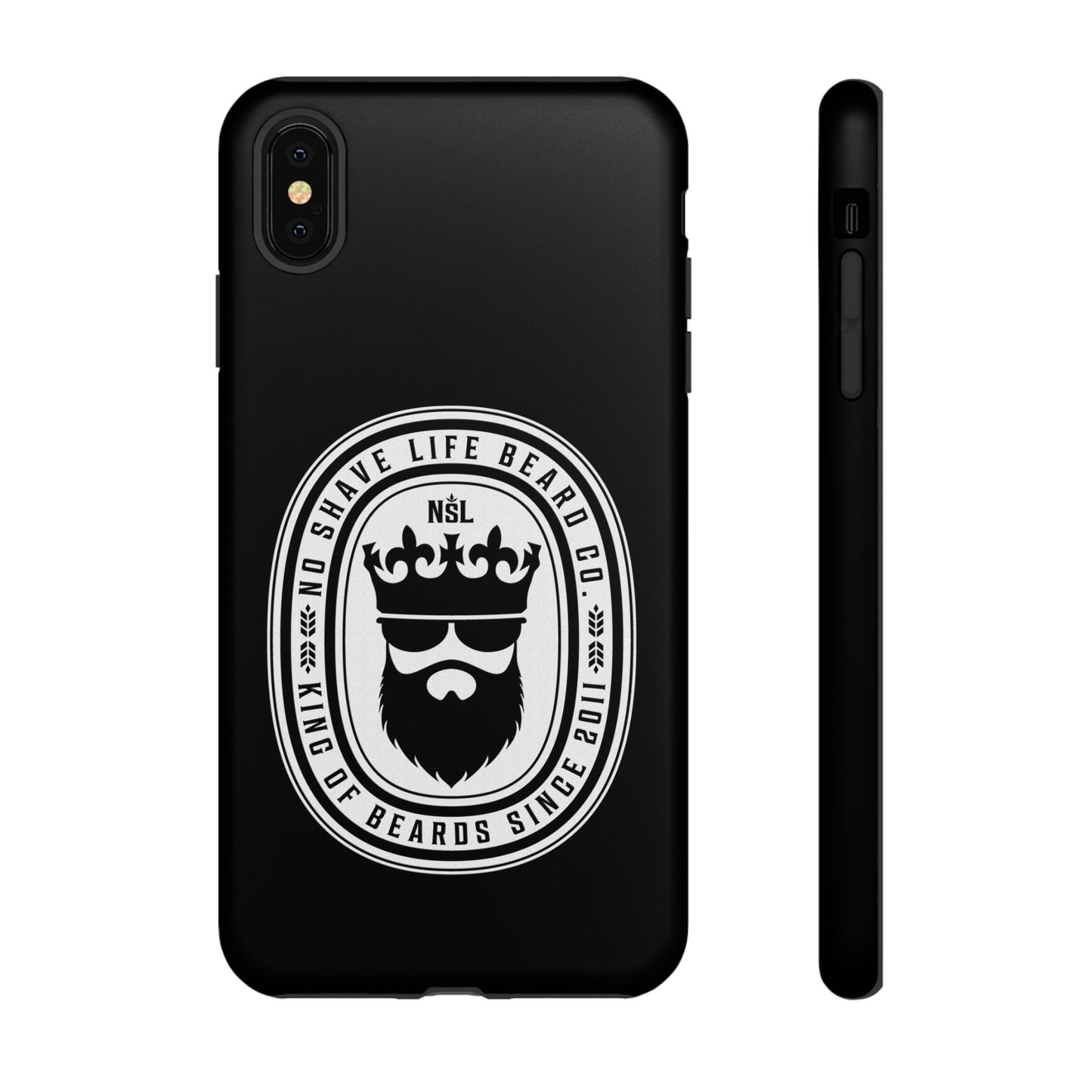 King of Beards Hard Phone Case