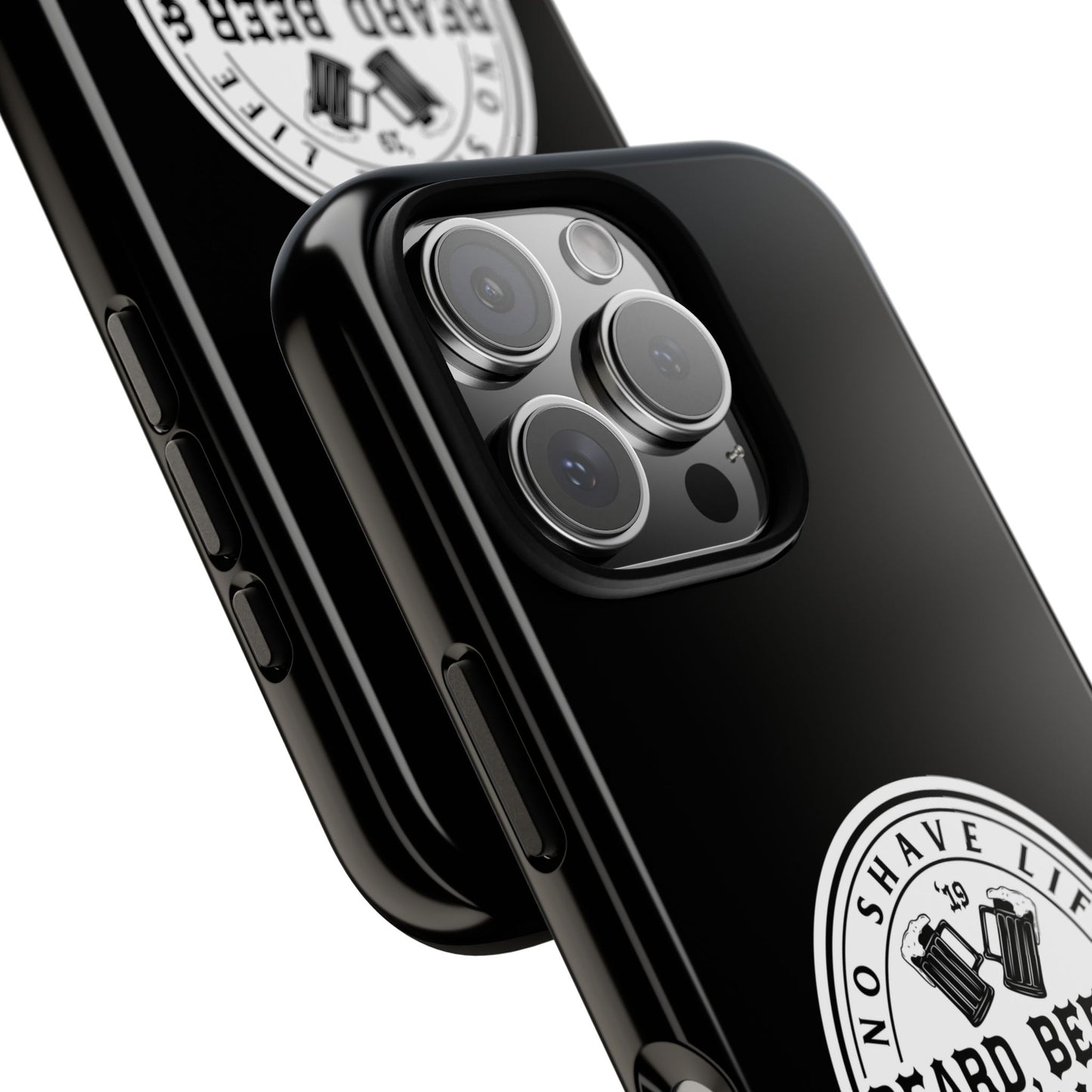 Beard, Beer & Bad Decisions Hard Phone Case