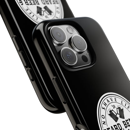 Beard, Beer & Bad Decisions Hard Phone Case