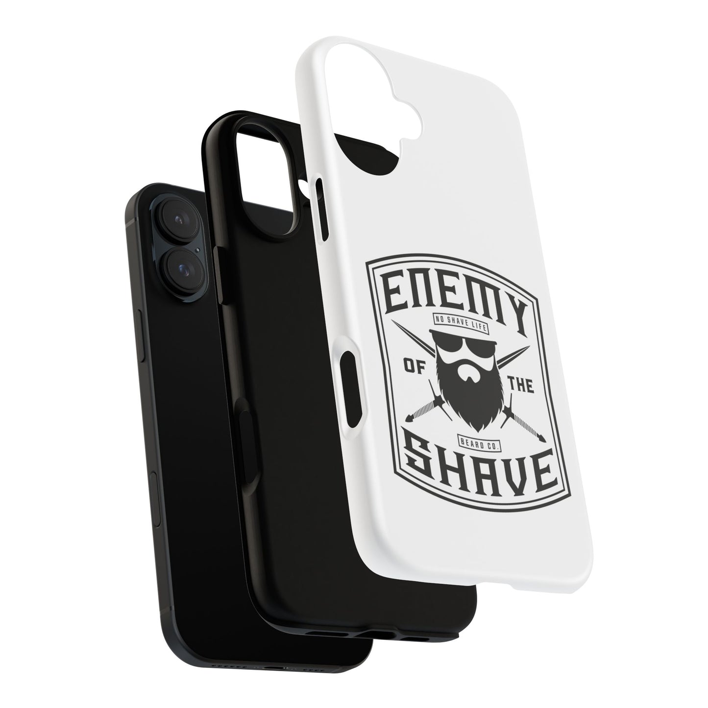 Enemy of the Shave Hard Phone Case