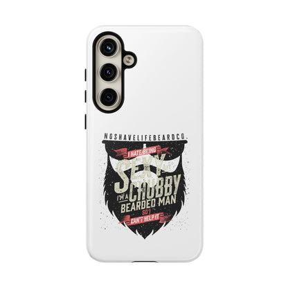 Chubby Bearded & Sexy Man Hard Phone Case
