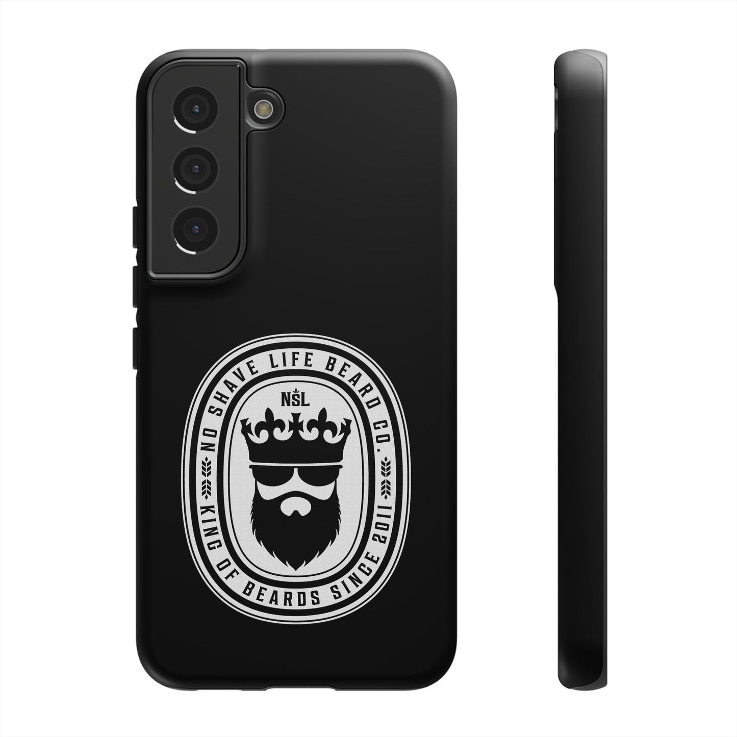 King of Beards Hard Phone Case